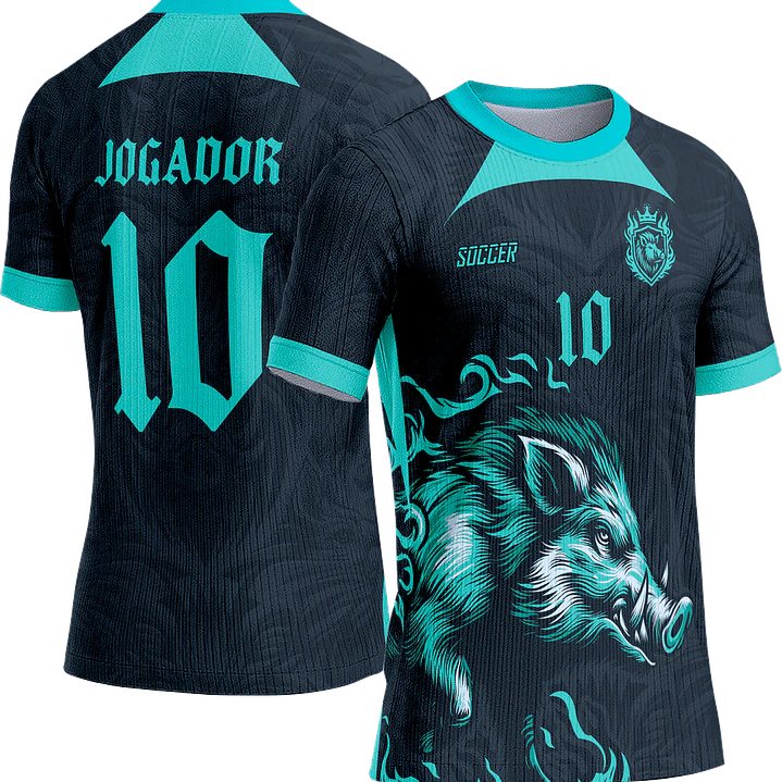 Arte Vetor Camisa Interclasse 293 Javali 1