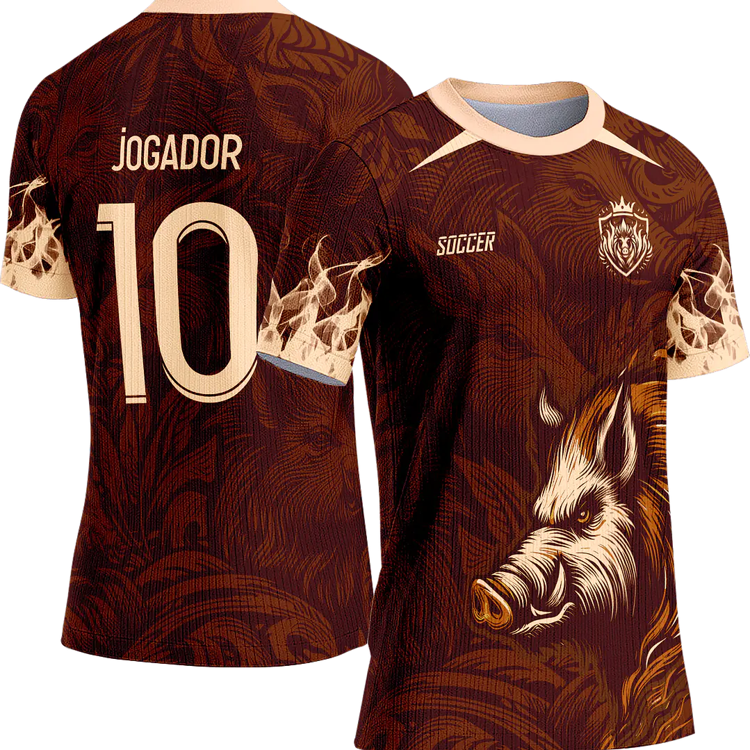 Arte Vetor Camisa Interclasse 294 Javali 1