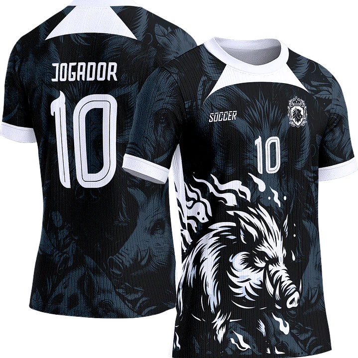 Arte Vetor Camisa Interclasse 295 Javali 1