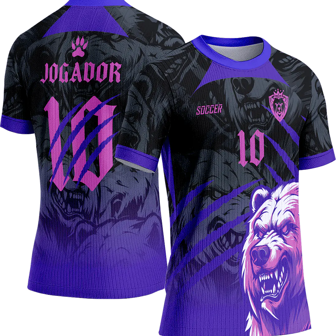 Arte Vetor Camisa Interclasse 298 Urso 1