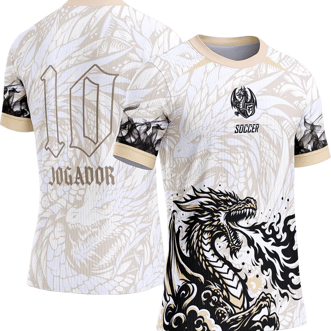 Arte Vetor Camisa Interclasse 306 Dragão 1