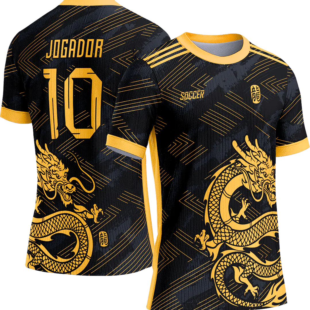 Arte Vetor Camisa Interclasse 307 Dragão 1