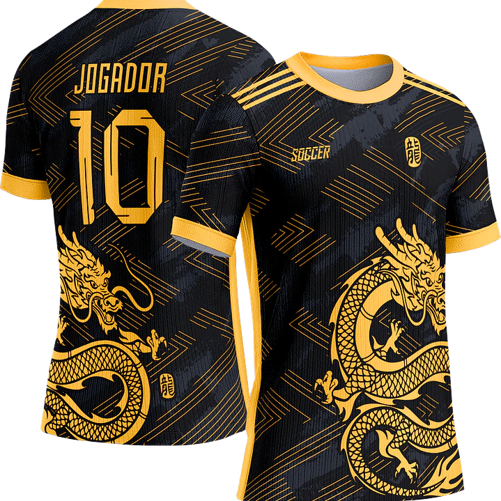 Arte Vetor Camisa Interclasse 307 Dragão 1