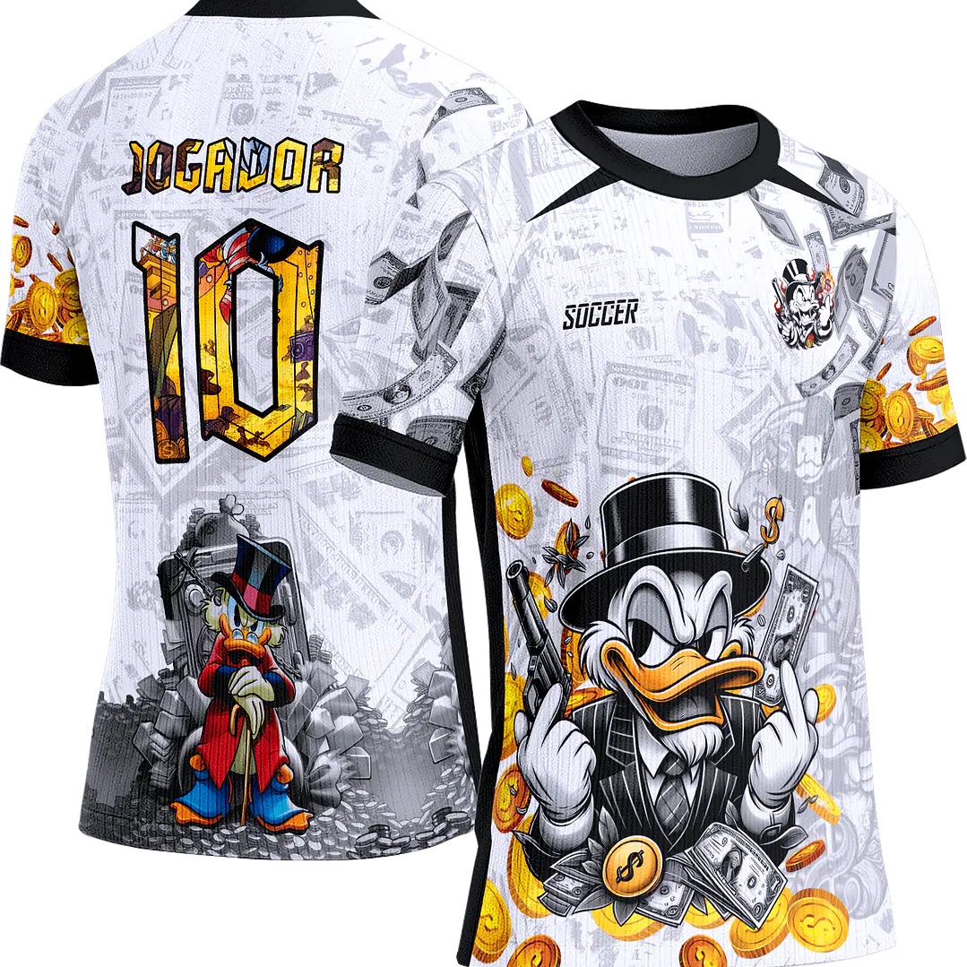 Arte Vetor Camisa Interclasse 310 Tio Patinhas 1