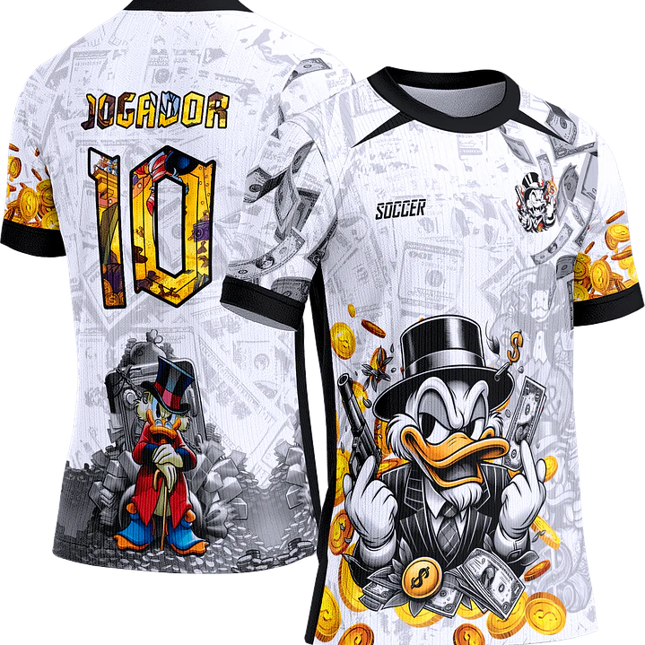 Arte Vetor Camisa Interclasse 310 Tio Patinhas 1