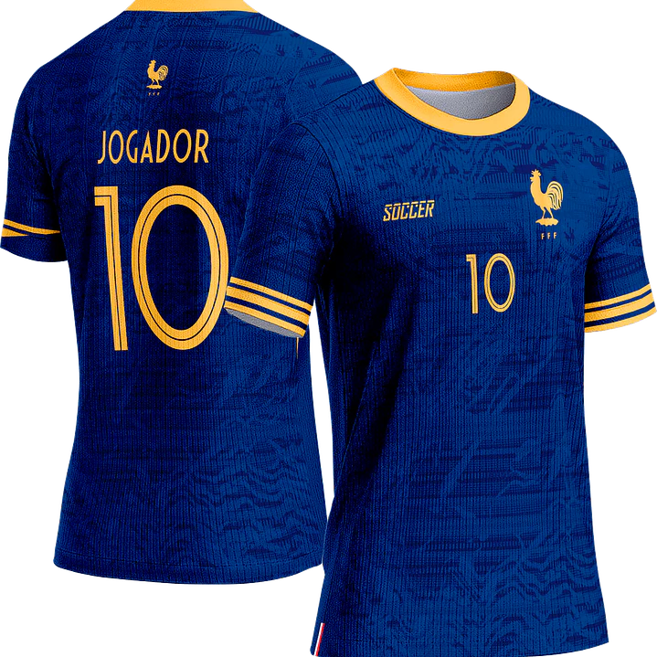 Arte Vetor Camisa Interclasse 311 Conceito França 1