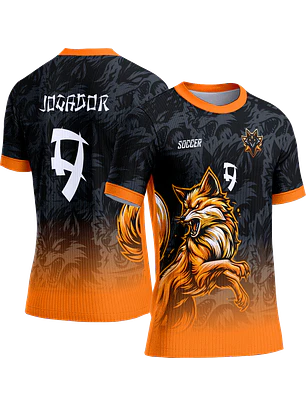 Arte Vetor Camisa Interclasse 315 Raposa