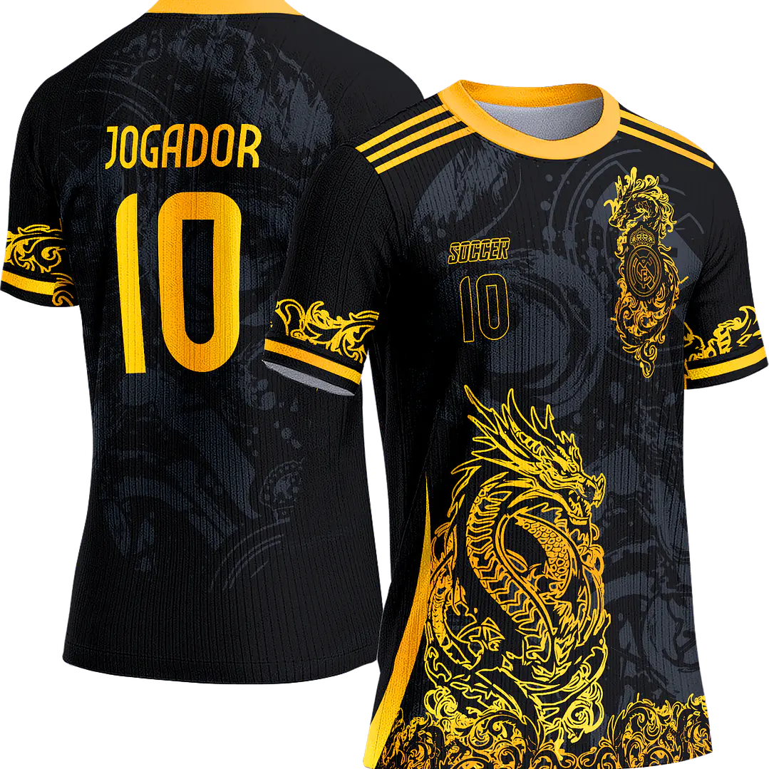 Arte Vetor Camisa Interclasse 316 Dragão 1