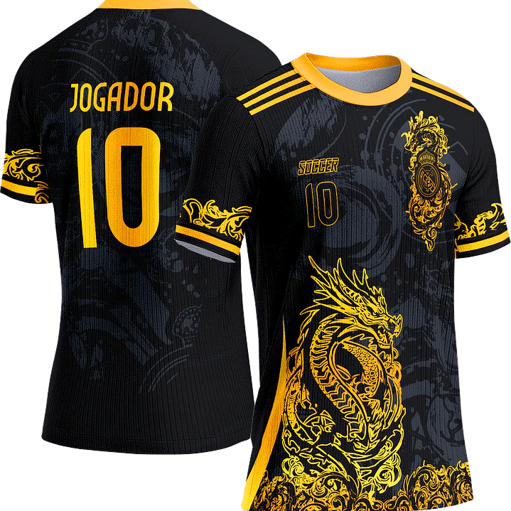 Arte Vetor Camisa Interclasse 316 Dragão 1