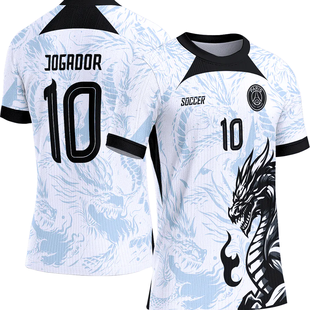 Arte Vetor Camisa Interclasse 327 Dragão 1