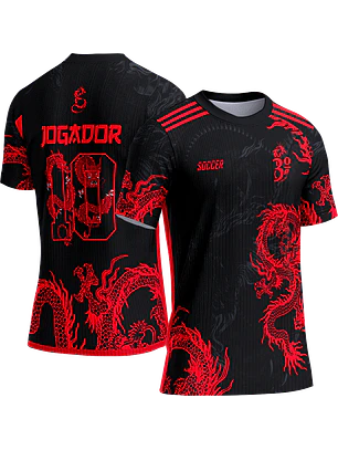 Arte Vetor Camisa Interclasse 328 Dragão
