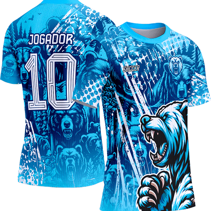 Arte Vetor Camisa Interclasse 330 Urso 1