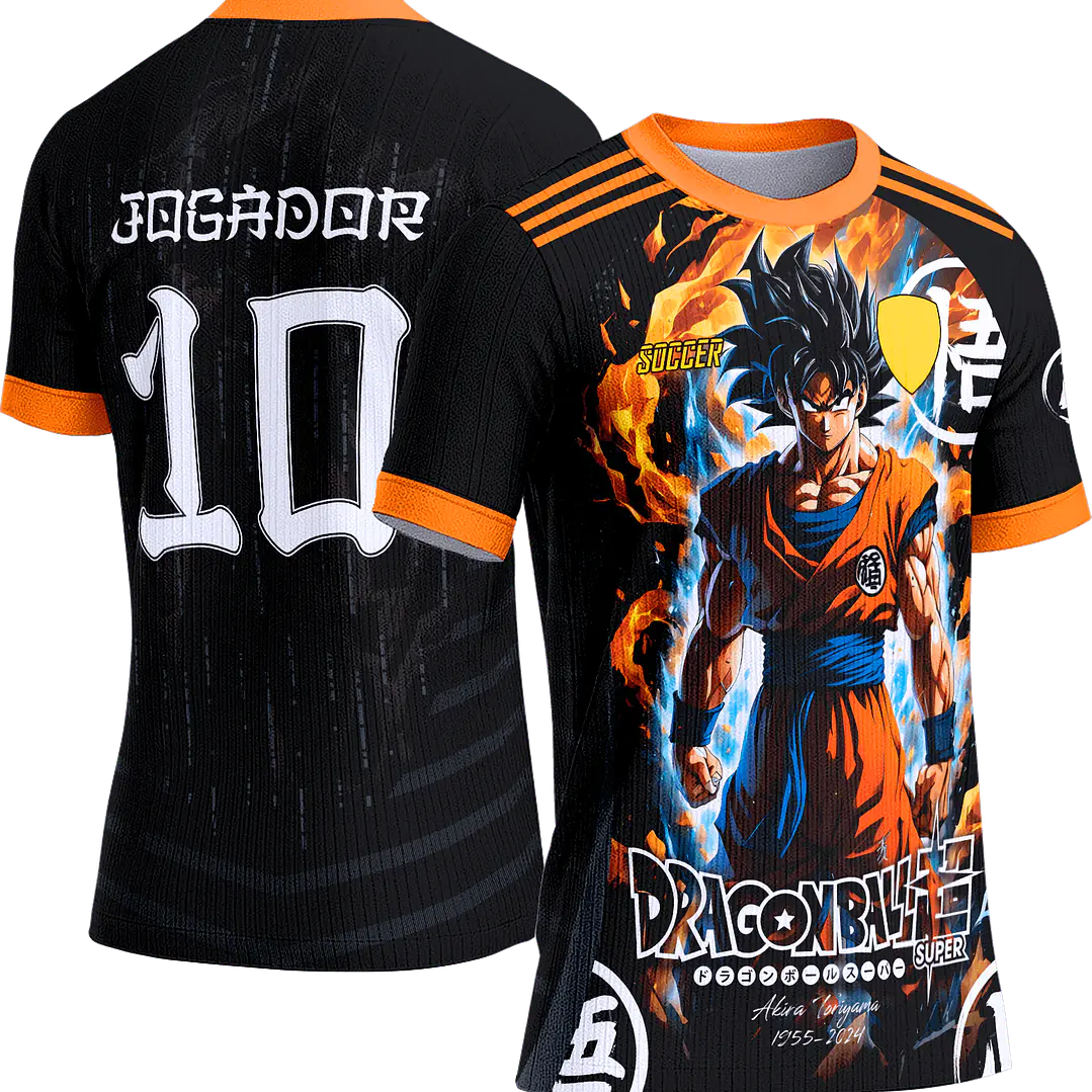 Arte Vetor Camisa Interclasse 332 Dragon Ball 1