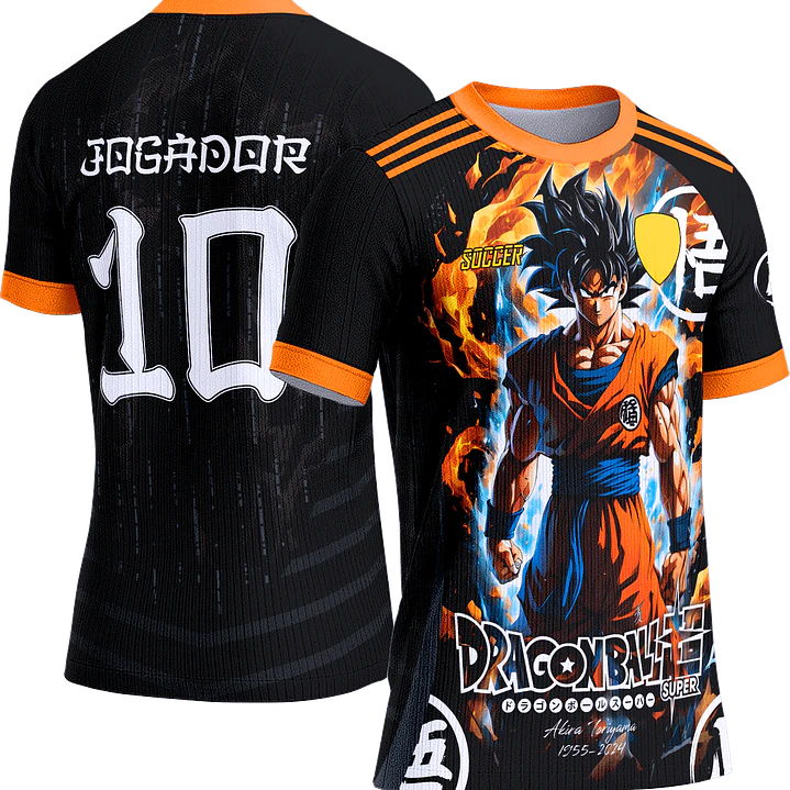 Arte Vetor Camisa Interclasse 332 Dragon Ball 1