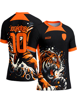 Arte Vetor Camisa Interclasse 341 Tigre