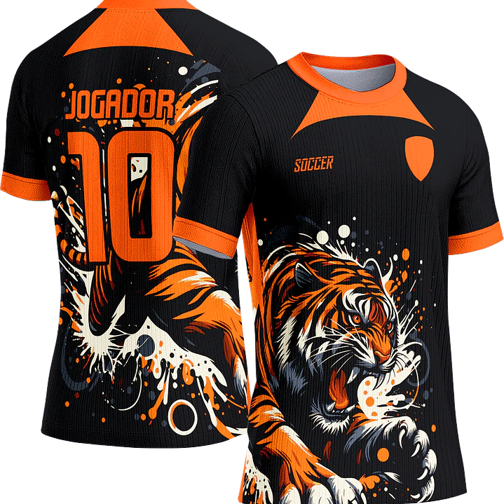 Arte Vetor Camisa Interclasse 341 Tigre 1