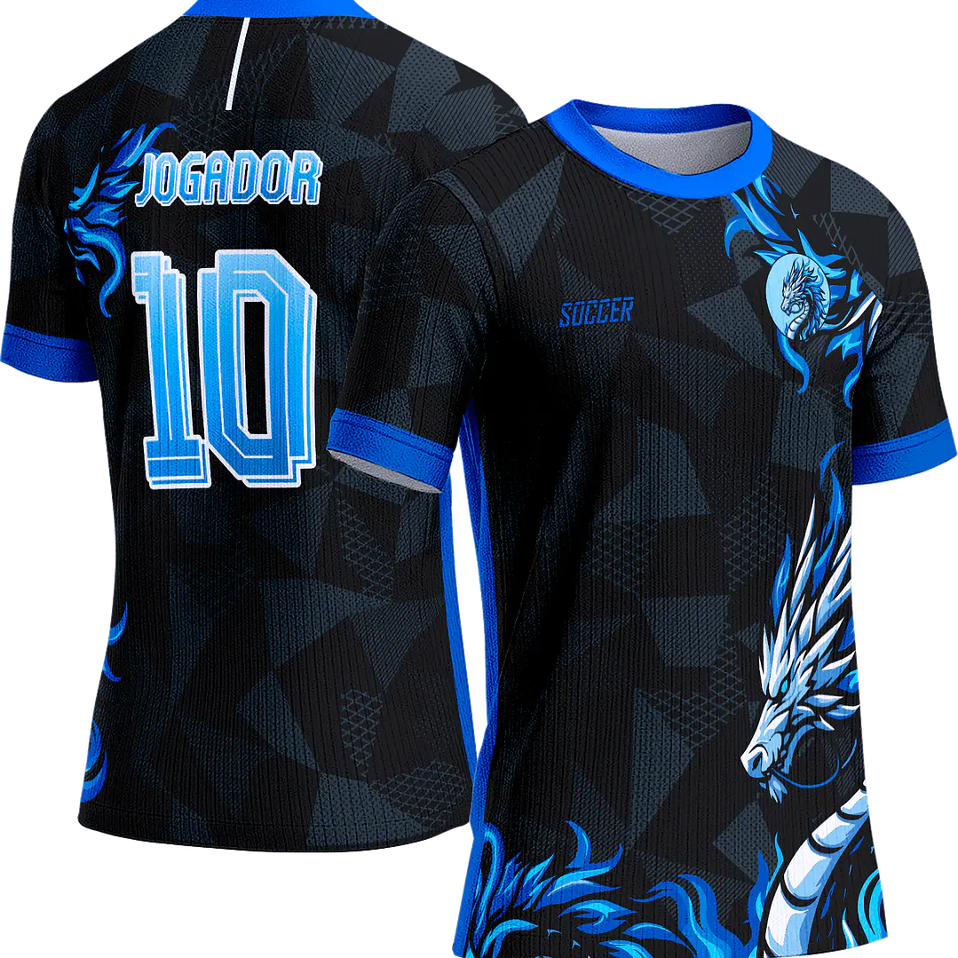 Arte Vetor Camisa Interclasse 342 Dragão 1