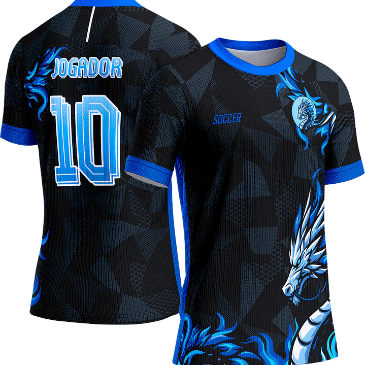 Arte Vetor Camisa Interclasse 342 Dragão 1