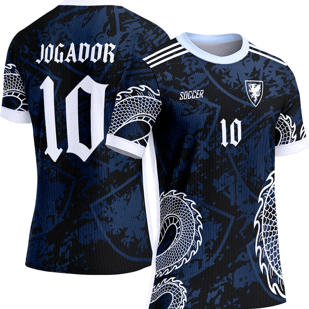 Arte Vetor Camisa Interclasse 343 Dragão 1