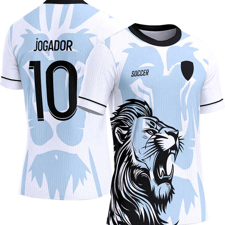 Arte Vetor Camisa Interclasse 344 Leão 1