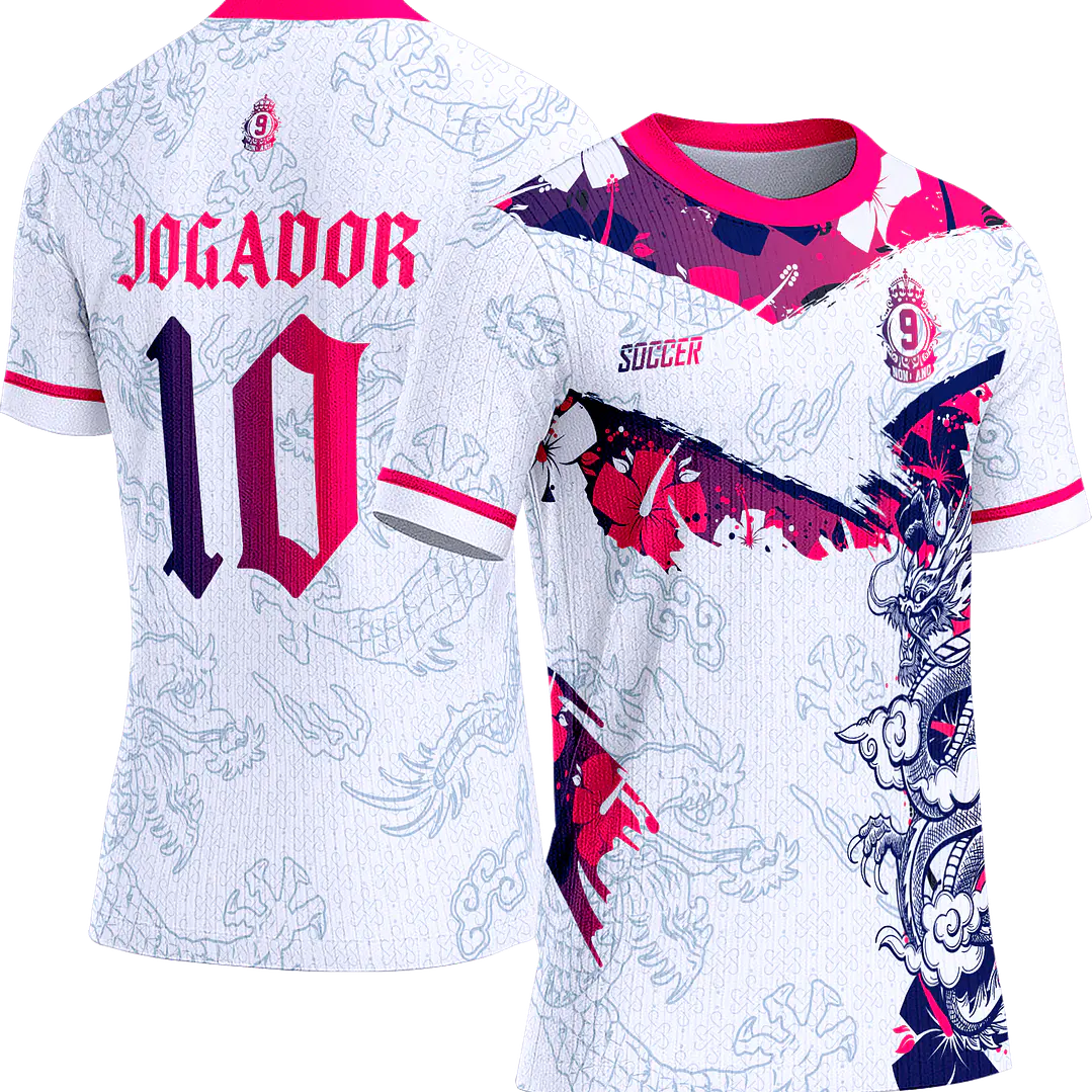 Arte Vetor Camisa Interclasse 345 Dragão 1