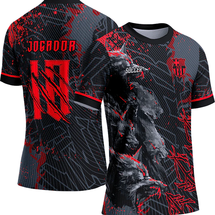Arte Vetor Camisa Interclasse 346 Lobos 1