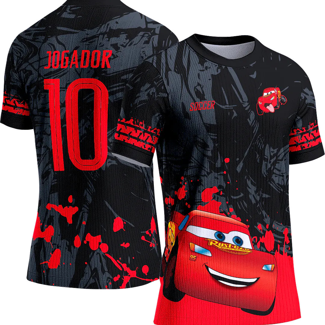 Arte Vetor Camisa Interclasse 347 Carros 1