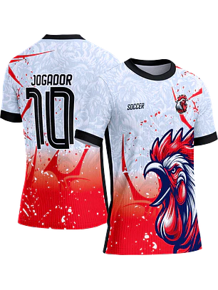 Arte Vetor Camisa Interclasse 349 Galo