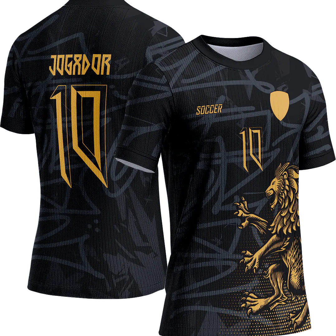 Arte Vetor Camisa Interclasse 350 Leão 1