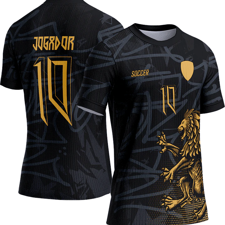 Arte Vetor Camisa Interclasse 350 Leão 1