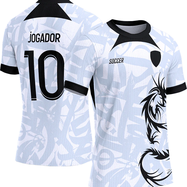 Arte Vetor Camisa Interclasse 351 Dragão 1