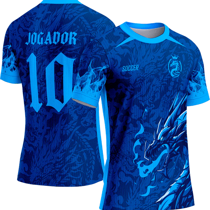 Arte Vetor Camisa Interclasse 354 Dragão 1