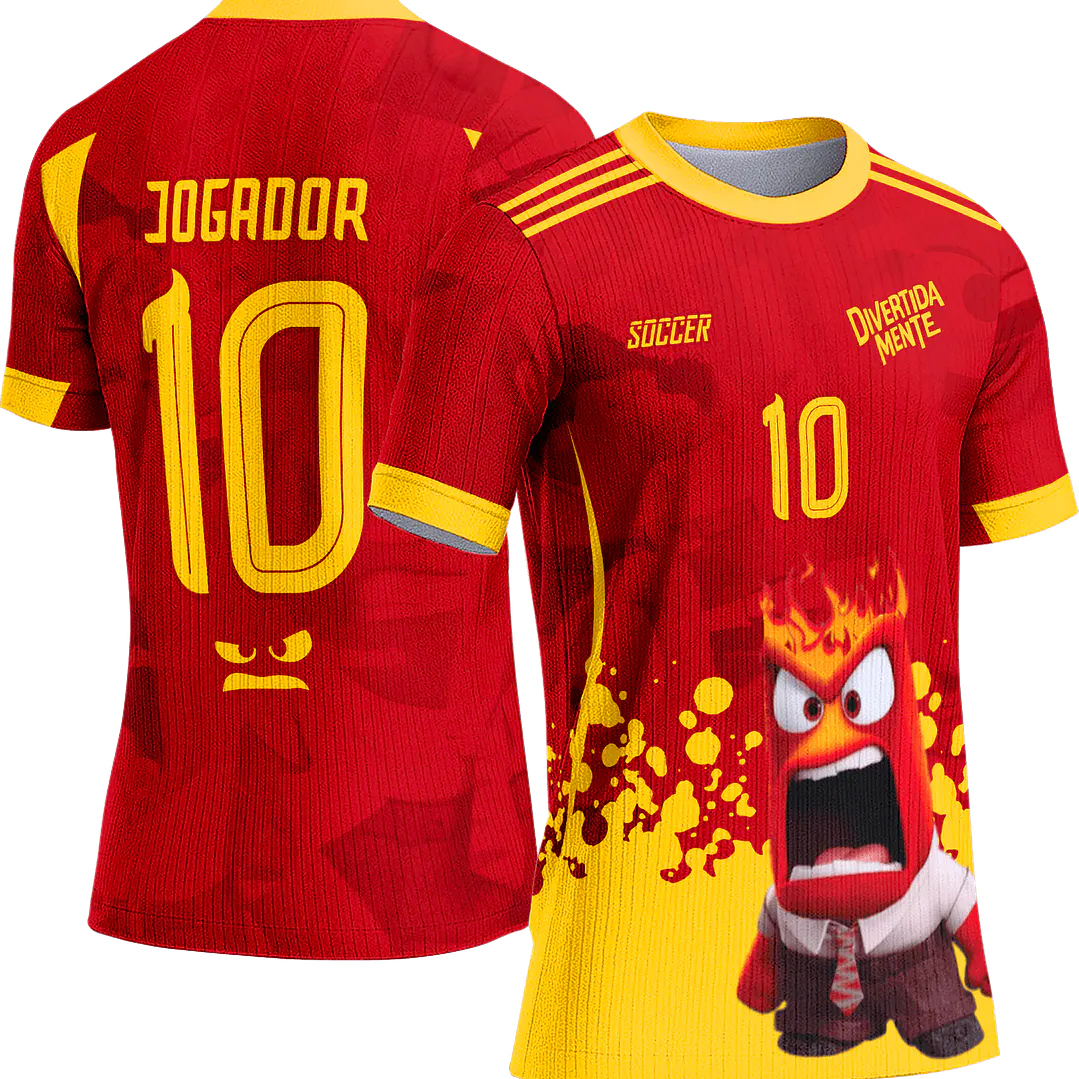 Arte Vetor Camisa Interclasse 356 Divertidamente 1
