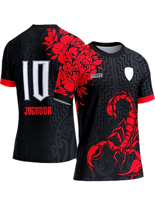 Arte Vetor Camisa Interclasse 358 Escorpião