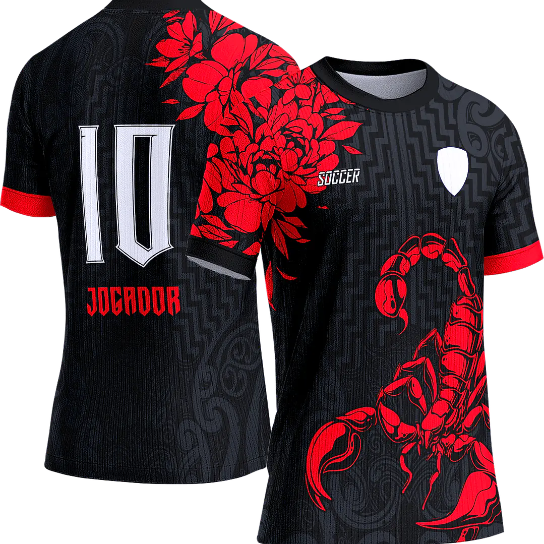 Arte Vetor Camisa Interclasse 358 Escorpião 1