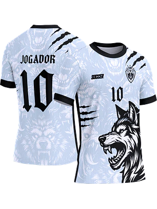 Arte Vetor Camisa Interclasse 360 Lobo