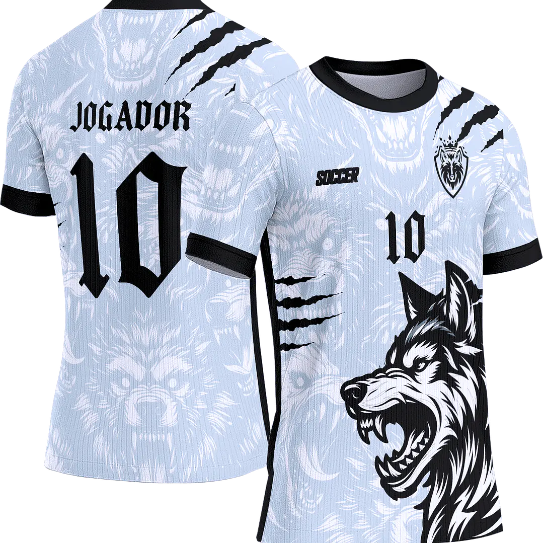 Arte Vetor Camisa Interclasse 360 Lobo 1