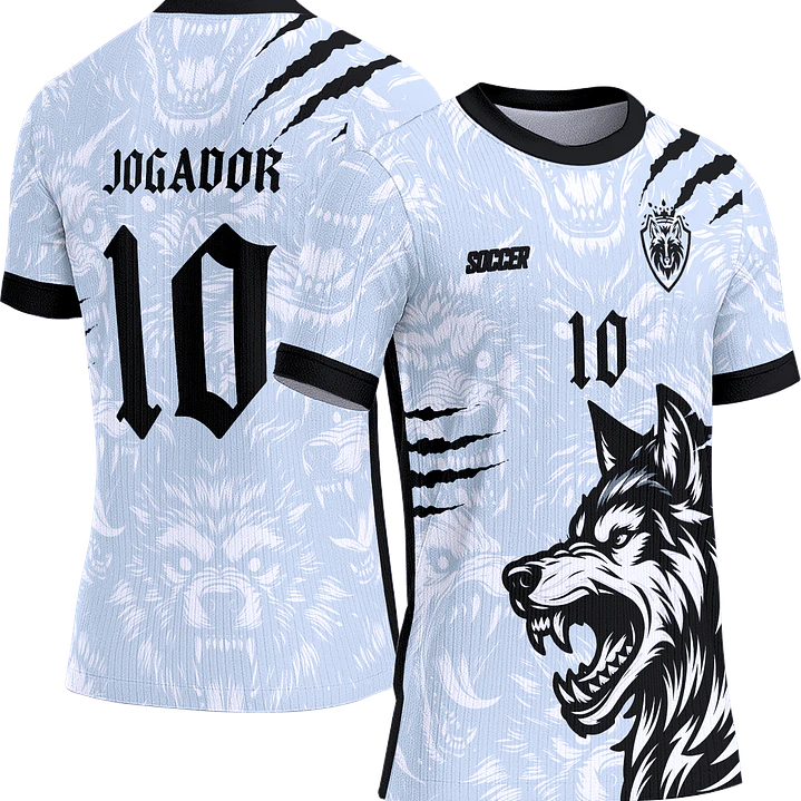 Arte Vetor Camisa Interclasse 360 Lobo 1