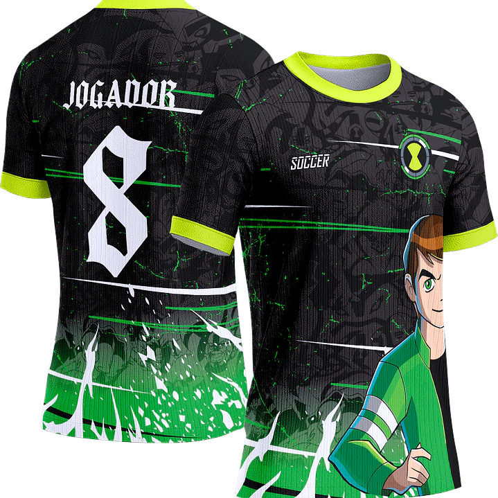 Arte Vetor Camisa Interclasse 364 Ben 10 1
