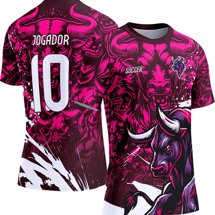 Arte Vetor Camisa Interclasse 366 Touro 1