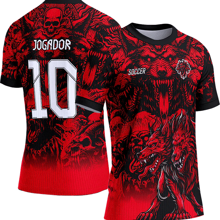 Arte Vetor Camisa Interclasse 370 Cerberus 1
