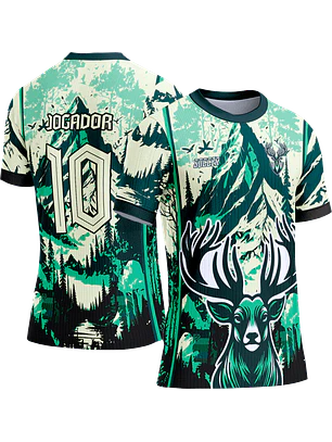 Arte Vetor Camisa Interclasse 371 Cervo
