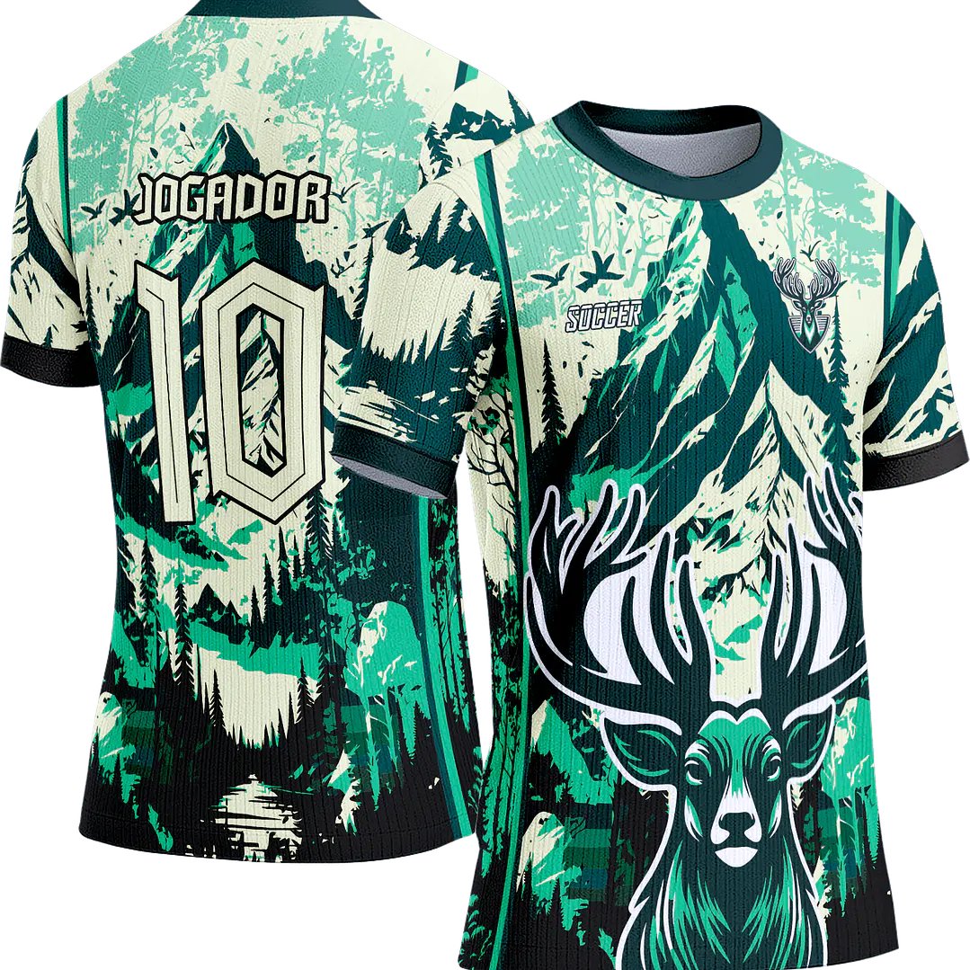 Arte Vetor Camisa Interclasse 371 Cervo 1