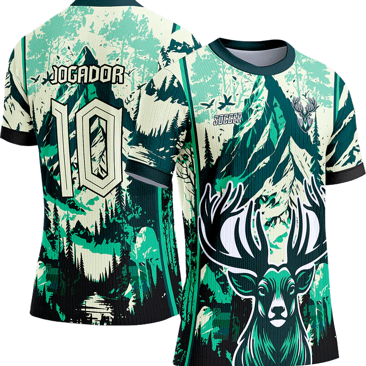 Arte Vetor Camisa Interclasse 371 Cervo 1