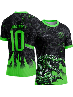 Arte Vetor Camisa Interclasse 373 Crocodilo
