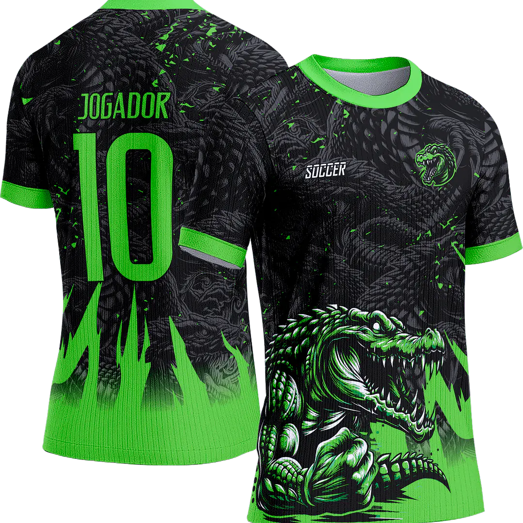 Arte Vetor Camisa Interclasse 373 Crocodilo 1