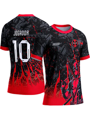 Arte Vetor Camisa Interclasse 374 Deadpool