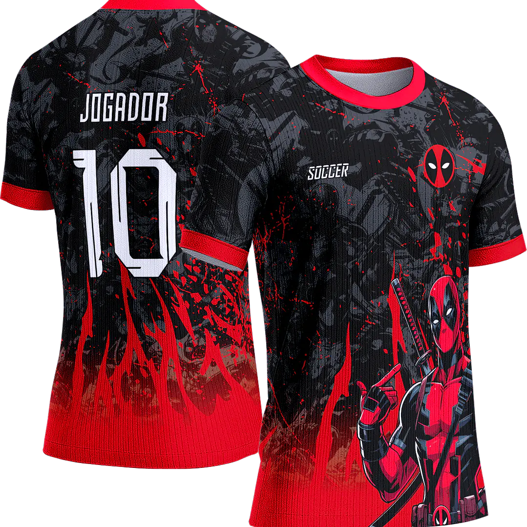 Arte Vetor Camisa Interclasse 374 Deadpool 1