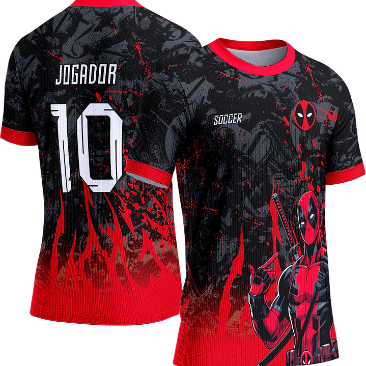 Arte Vetor Camisa Interclasse 374 Deadpool 1
