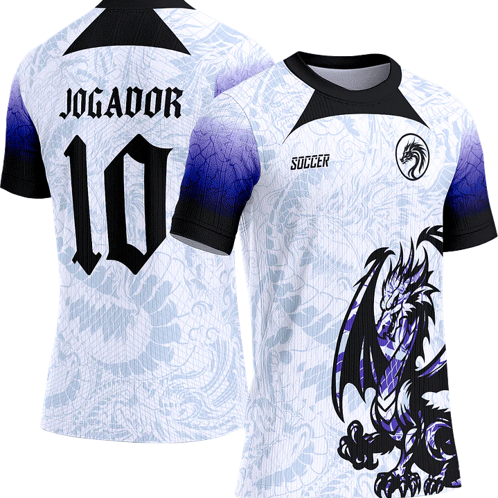Arte Vetor Camisa Interclasse 375 Dragão 1